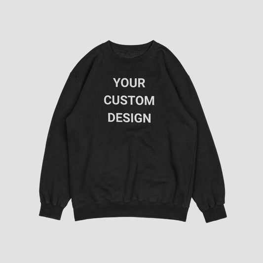 CUSTOM CREWNECKS FRONT CHEST